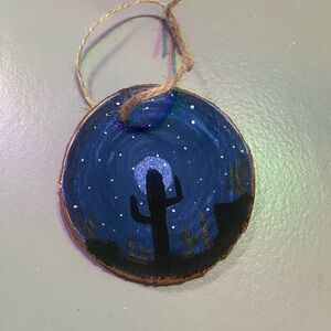 Midnight Blue Desert Ornament